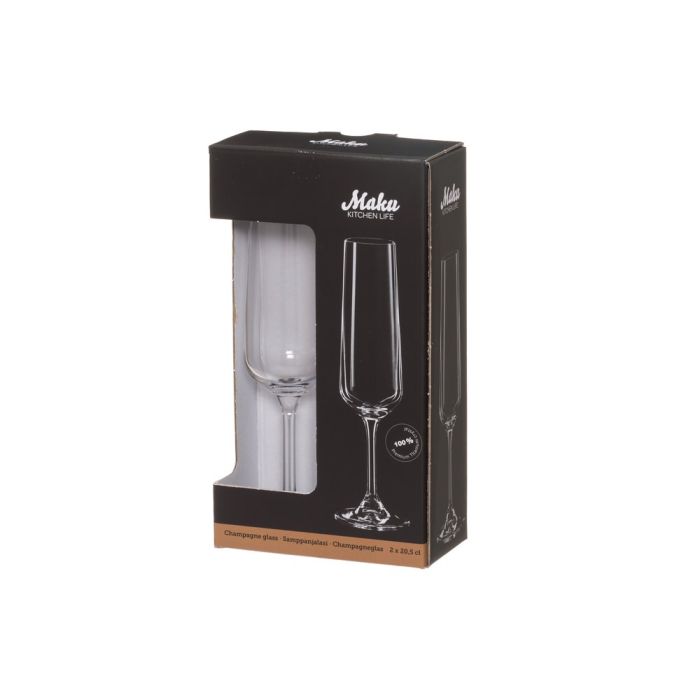 MAKU Champagneglas 20,5 cl, 6-Pack