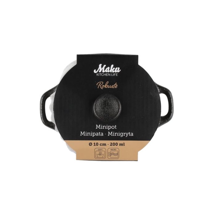 MAKU Robust miniugnsform med lock 13,5 cm