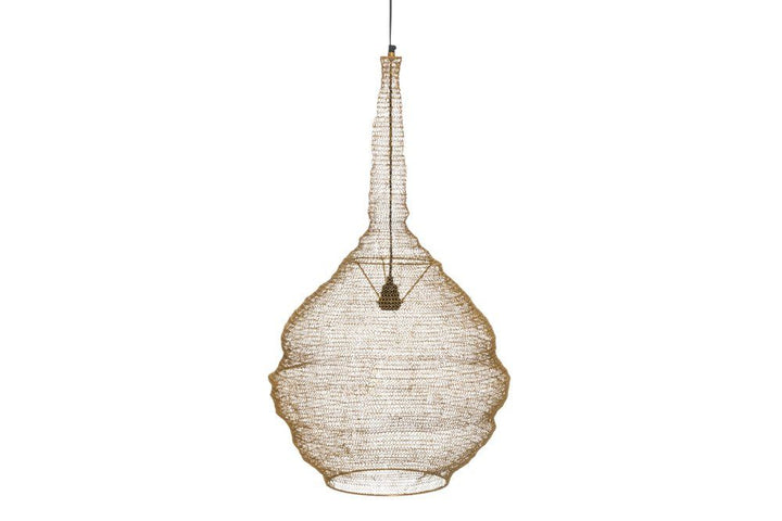 Fanni K Home Stories Taklampa Puru 43 cm – Mässing