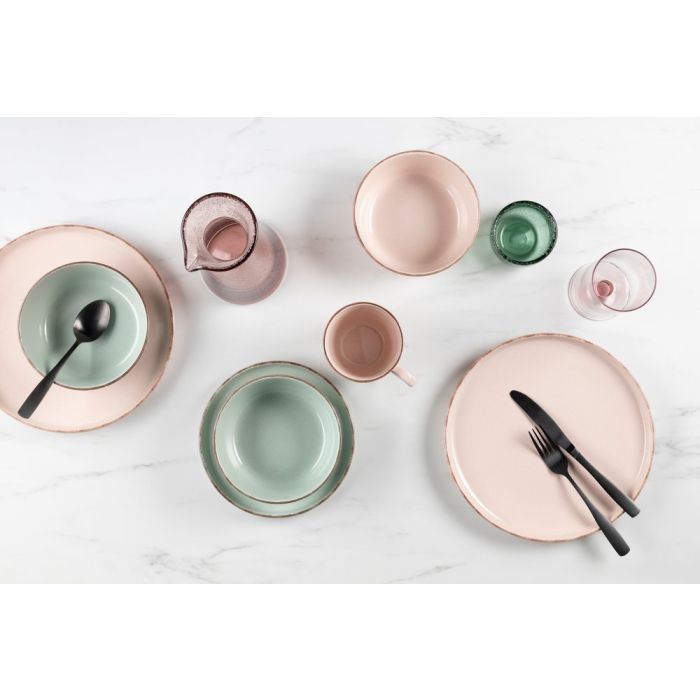 MAKU Pastello platta sakura 27 cm, 6-Pack