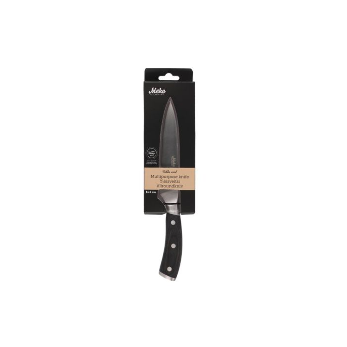 MAKU Pakka wood allroundkniv 11,5 cm