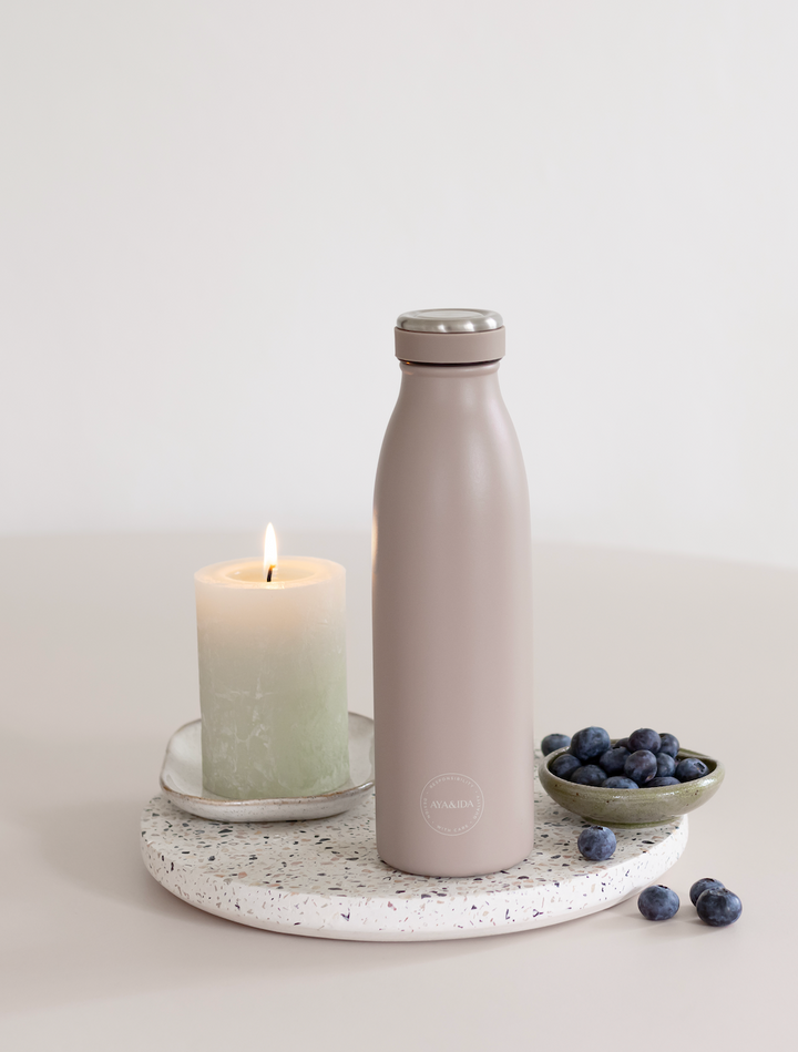 AYA&IDA Dricksflaska - Dusty Rose - 500ML