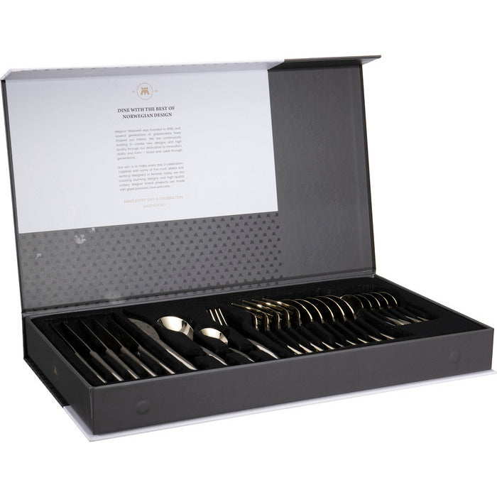 Magnor - Bright - Bestickset gyllene 24 delar
