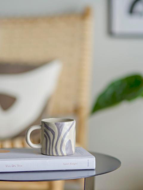 Bloomingville Ninka Mug, Grey, Stoneware, 6-Pack