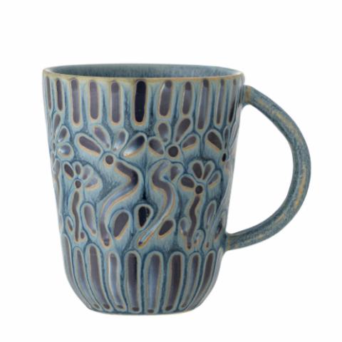 Bloomingville Samsin Mug, Blue, Stoneware, 6-Pack