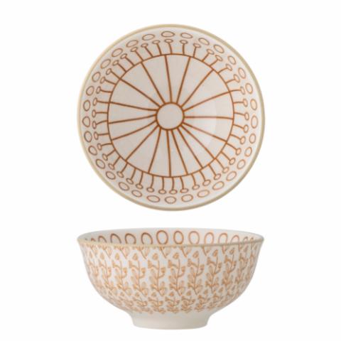 Bloomingville Maple Bowl, Orange, Stoneware, 6-Pack