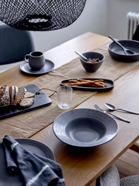 Bloomingville Raben Bowl, Grey, Stoneware