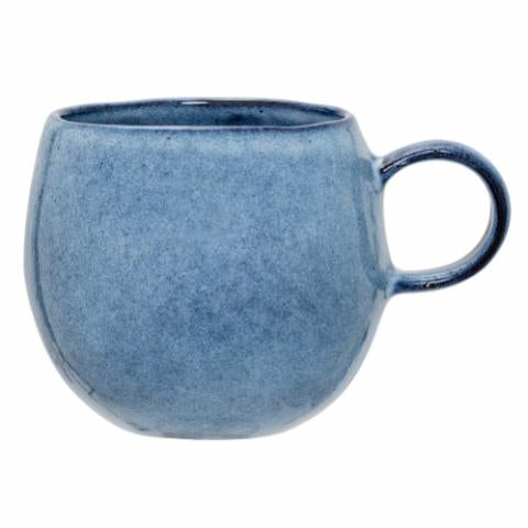 Bloomingville Sandrine Mug, Blue, Stoneware, 2-Pack
