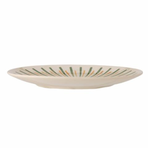 Heikki Serving Plate, Green, Stoneware