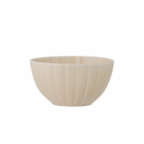 Bloomingville Latina Bowl, Nature, Stoneware, 6-Pack