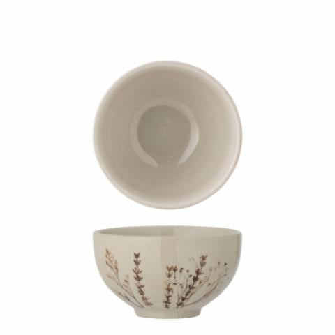 Bloomingville Bea Bowl, Nature, Stoneware, 6-Pack