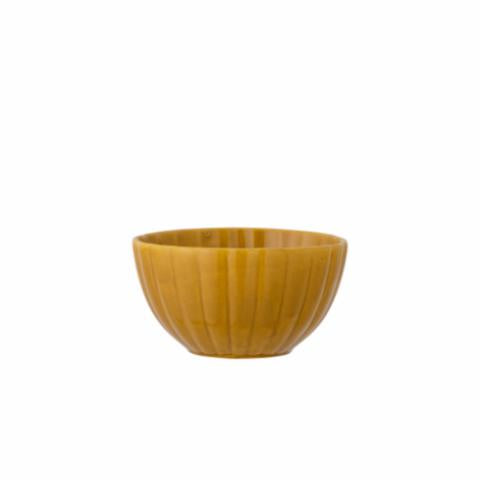 Bloomingville Latina Bowl, Yellow, Stoneware, 6-Pack