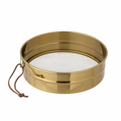 Bloomingville Josette Flour Sifter, Brass, Aluminum