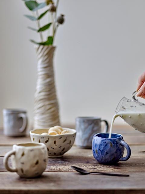 Bloomingville Pippine Bowl, White, Stoneware, 6-Pack