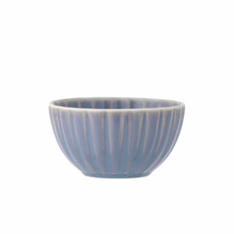 Bloomingville Latina Bowl, Blue, Stoneware, 6-Pack
