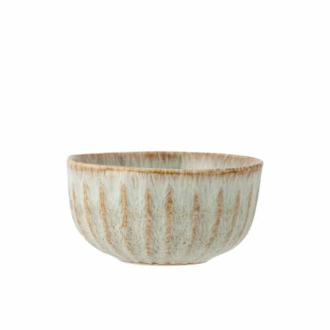Bloomingville Fleur Bowl, Nature, Stoneware, 2-Pack