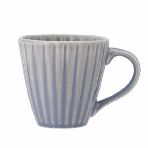 Bloomingville Latina Mug, Blue, Stoneware, 6-Pack
