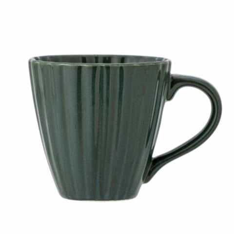 Bloomingville Latina Mug, Green, Stoneware, 6-Pack