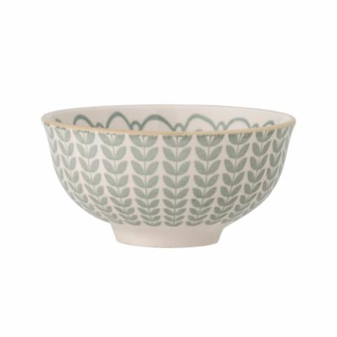 Bloomingville Maple Bowl, Green, Stoneware, 6-Pack