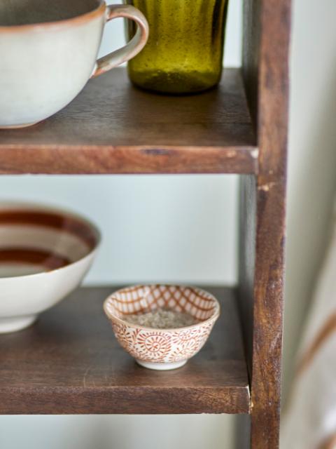 Bloomingville Maple Bowl, Orange, Stoneware, 6-Pack