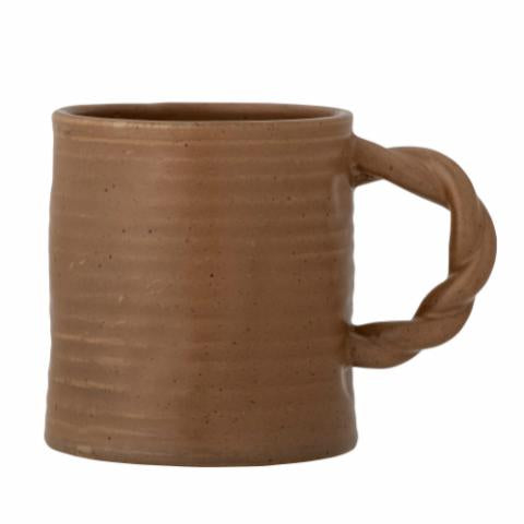 Bloomingville Reanna Mug, Brown, Stoneware, 4-Pack