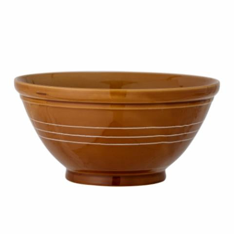 Bloomingville Lynett Bowl, Brown, Stoneware