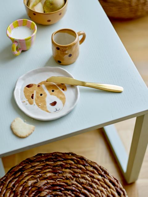 Bloomingville Fenix Tableware Set, Brown, Stoneware