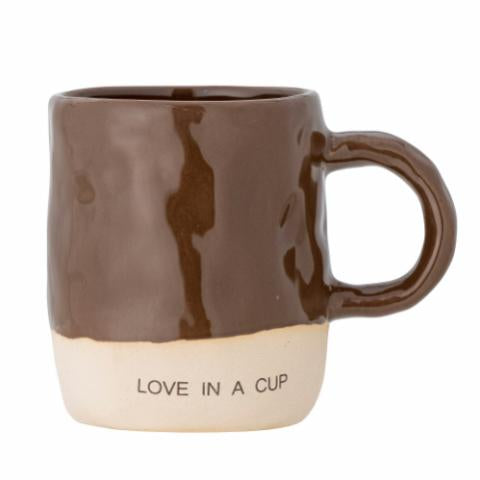 Bloomingville Neo Mug, Brown, Stoneware, 2-Pack