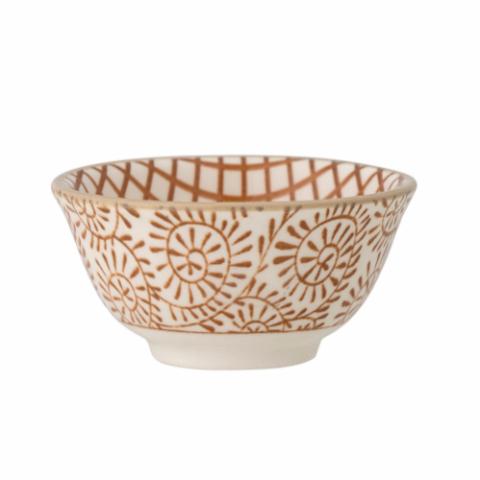 Bloomingville Maple Bowl, Orange, Stoneware, 6-Pack