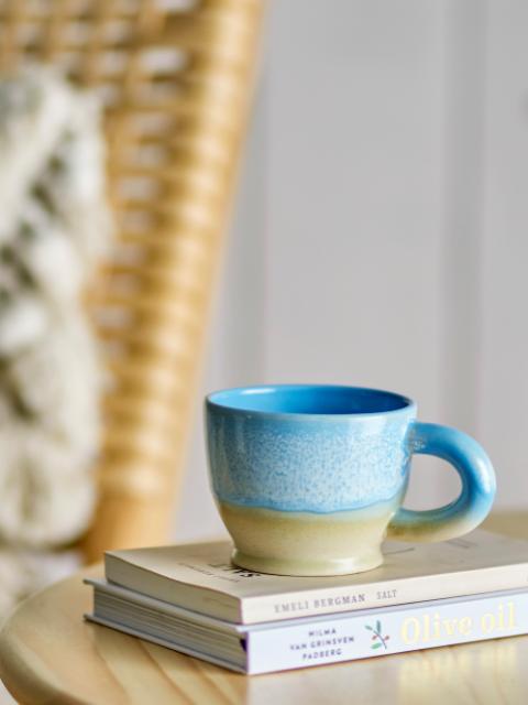 Bloomingville Safie Mug, Blue, Stoneware, 6-Pack