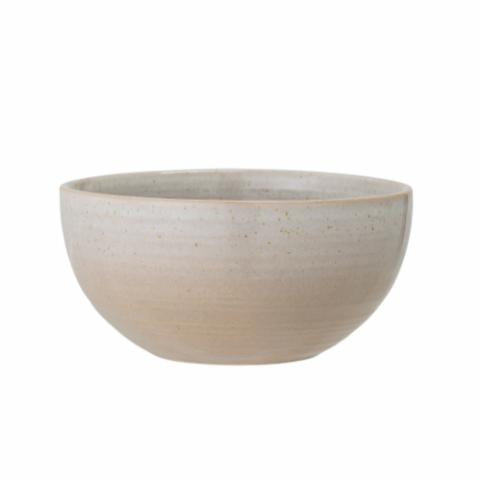 Bloomingville Taupe Bowl, Grey, Stoneware, 6-Pack