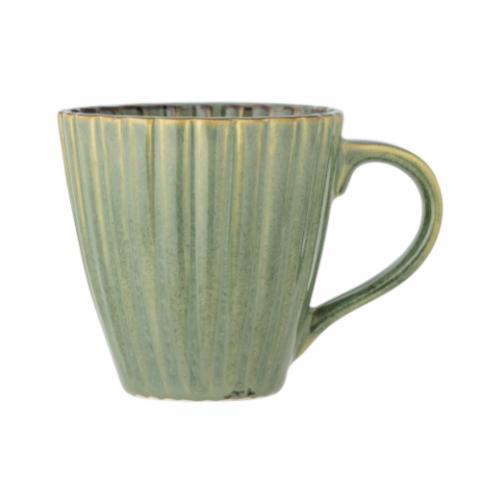 Bloomingville Latina Mug, Green, Stoneware, 6-Pack