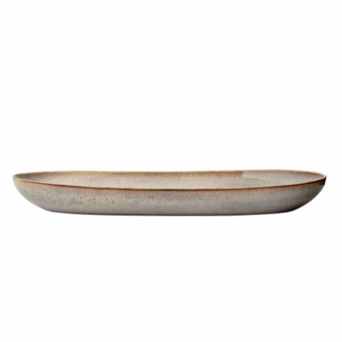 Bloomingville Sandrine Serving Plate, Nature, Stoneware