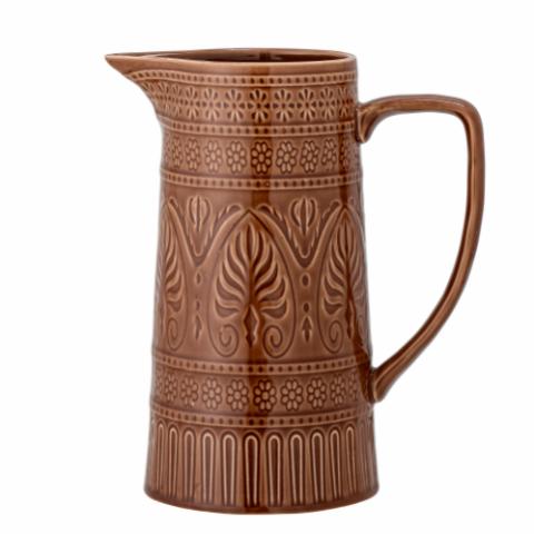 Bloomingville Rani Jug, Brown, Stoneware
