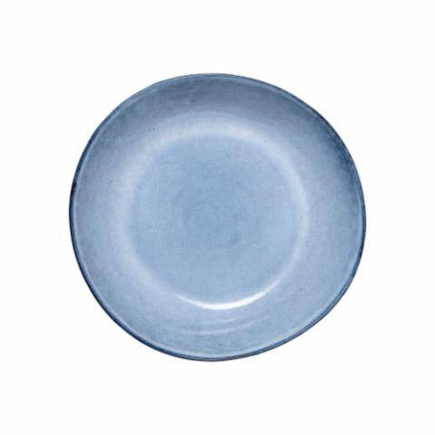 Bloomingville Sandrine Plate Deep, Blue, Stoneware, 2-Pack