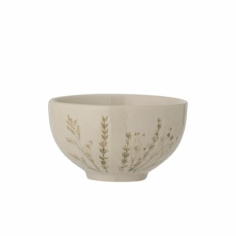 Bloomingville Bea Bowl, Nature, Stoneware, 6-Pack