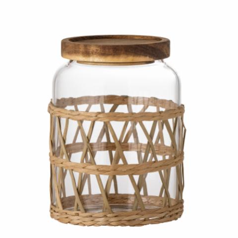 Bloomingville Manna Jar w/Lid, Clear, Glass