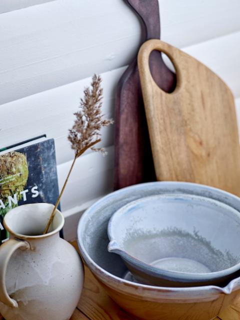 Evora Baking Bowl, Nature, Stoneware