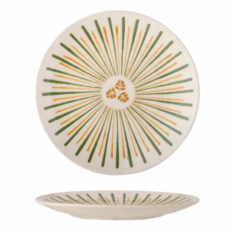 Heikki Serving Plate, Green, Stoneware