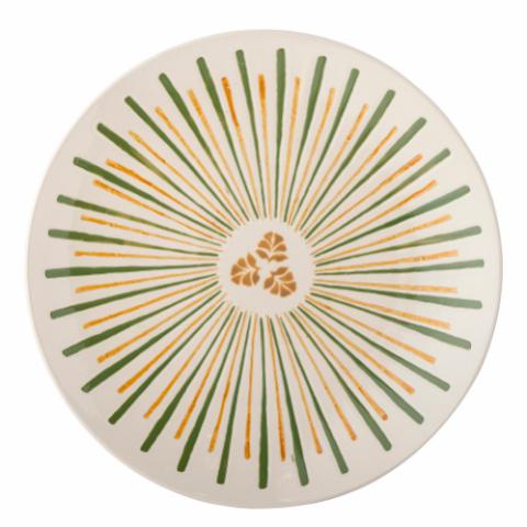 Heikki Serving Plate, Green, Stoneware