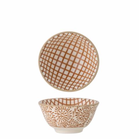 Bloomingville Maple Bowl, Orange, Stoneware, 6-Pack