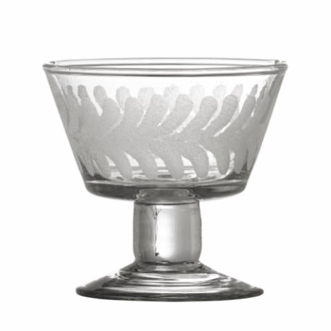 Bloomingville Rika Bowl, Clear, Recycled Glass, 6-Pack