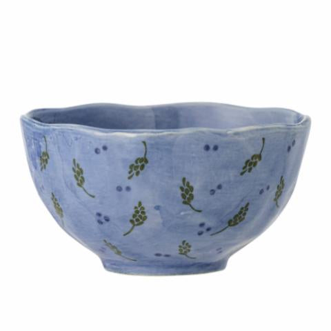 Bloomingville Pippine Bowl, Blue, Stoneware, 6-Pack