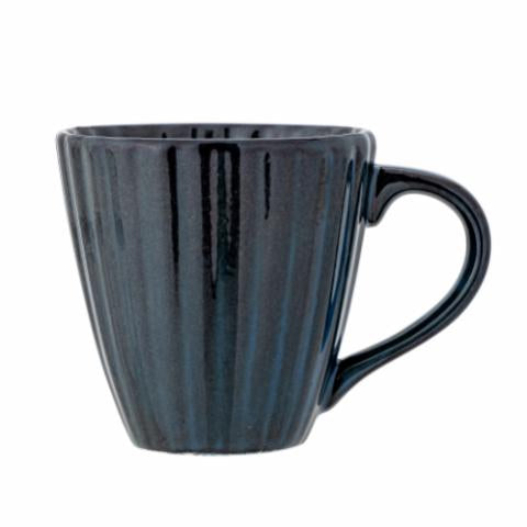 Bloomingville Latina Mug, Blue, Stoneware, 6-Pack