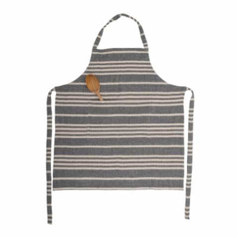 Bloomingville Maci Apron, Blue, Cotton
