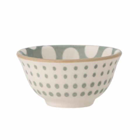 Bloomingville Maple Bowl, Green, Stoneware, 6-Pack