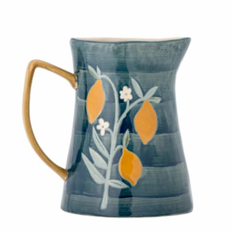 Bloomingville Feriha Jug, Blue, Stoneware