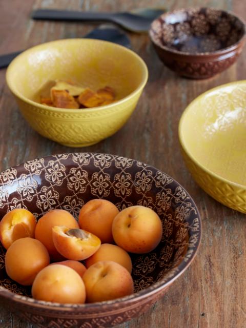 Bloomingville Marsala Bowl, Brown, Stoneware, 6-Pack