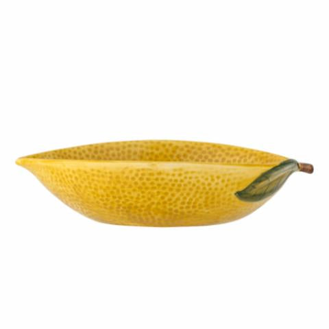 Bloomingville Limone Bowl, Yellow, Stoneware