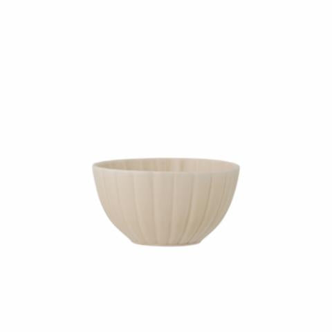 Bloomingville Latina Bowl, Nature, Stoneware, 6-Pack